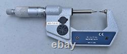 Mitutoyo Digimatic Point Micrometer 342-711-30 0-1 in (25.4mm). 00005/0.001mm