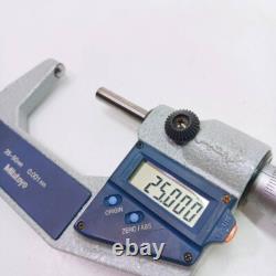 Mitutoyo Digimatic Single Spherical Outside Micrometer BMS-50DM 25-50mm 0.001mm