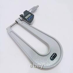 Mitutoyo Digimatic U-shaped Micrometer PMU150-25MX 0-25mm IP65 Japan /AJ177