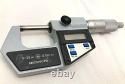 Mitutoyo Digimatic Uni-Micro 317-251-30 ACM-25MX Micrometer NEW from Japan