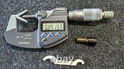 Mitutoyo Digimatic V-Anvil Micrometer 314-361-10, 0.05-0.60/1.27-15.24mm #2