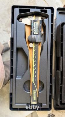 Mitutoyo Digimatic inch Digital Vernier Caliper + Mitutoyo IP65 Micrometer. 2-1