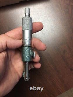 Mitutoyo Digit Counter Tube Pipe Wall Micrometer Cylindrical Anvil 295-313