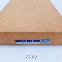Mitutoyo Digit Outside Micrometer 193-104 M810-100 75-100mm 0.01mm Count Japan