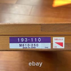 Mitutoyo Digit Outside Micrometer 193-110 M810-25 225-250mm 0.01mm Used Japan