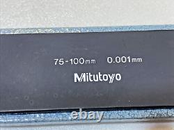 Mitutoyo Digit Outside Micrometer No. 193-114 75 100 mm 8281287 Japan