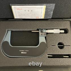 Mitutoyo Digit Outside Micrometer (see video) C/N 193-104 M810-100 75-100mm