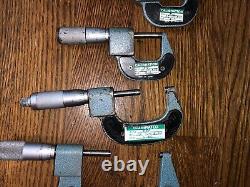 Mitutoyo Digit Outside & Two Point Micrometers 0-1 1-2 2-3 3-4