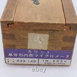 Mitutoyo Digit Rod Type Inside Micrometer Set of 2 200-250mm 0.01mm From Japan