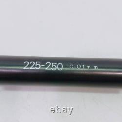 Mitutoyo Digit Rod Type Inside Micrometer Set of 2 200-250mm 0.01mm From Japan
