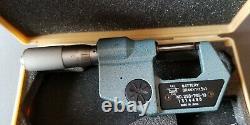 Mitutoyo Digital 0 1 Digital Micrometer With Case 293-765-10