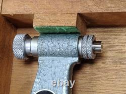 Mitutoyo Digital 18-24 Outside Micrometer Complete Set In Excellent Condition
