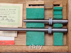 Mitutoyo Digital 18-24 Outside Micrometer Complete Set In Excellent Condition