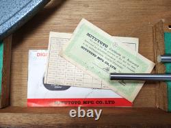 Mitutoyo Digital 18-24 Outside Micrometer Complete Set In Excellent Condition Mitutoyo Digital 18-24 Outside Micrometer Complete Set In Excellent Condition