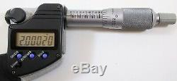 Mitutoyo Digital 1-2 Inch Micrometer. Accurate Repeats Works Great