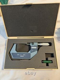 Mitutoyo Digital 2-3 Point Micrometer Carbide Tip. 00005 Resolution