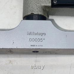 Mitutoyo Digital 329-711-10 Depth Micrometer Metric & Inches 0-6 0-150 MM Case