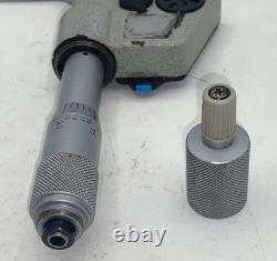 Mitutoyo Digital 329-711-10 Depth Micrometer Metric & Inches 0-6 0-150 MM Case