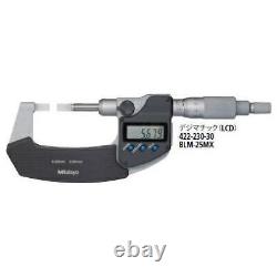 Mitutoyo Digital Blade Micrometer 0-25mm 0.001mm No. 422-230-30 Blm-25mx New