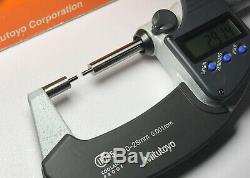 Mitutoyo Digital Blade Micrometer 75-100mm/ 3-4 inches, Depth 25-50mm, Spline 25