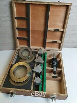 Mitutoyo Digital Bore Hole Micrometer Gauge 2-4 HOLTEST DIGIMATIC SET 468.959