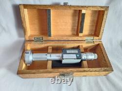 Mitutoyo Digital Bore Micrometer Gage 1.6-1.8 Holtest Hole Test Intrimik Gauge