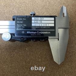 Mitutoyo Digital Caliper CD-15 ABS Digimatic Vernier Measuring Tool from Japan