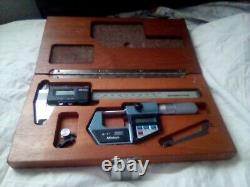 Mitutoyo Digital Caliper and Micrometer Set