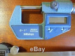 Mitutoyo Digital Caliper/micrometer Precision Tool Set