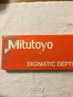Mitutoyo Digital Depth Gage 0-8 Guage Micrometer Machinist