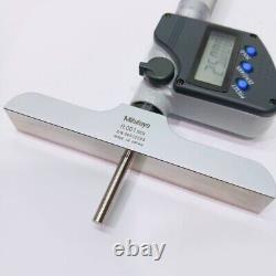 Mitutoyo Digital Depth Micrometer 329-250-30 DMC100-150MX with 6 Rods Digimatic