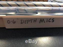 Mitutoyo Digital Depth Micrometer 329-350-10 With Case