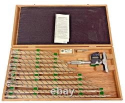 Mitutoyo Digital Depth Micrometer 329-351-10.0001 with Case 0-12 (11018)