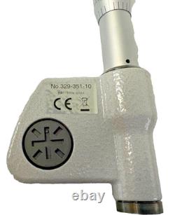 Mitutoyo Digital Depth Micrometer 329-351-10.0001 with Case 0-12 (11018)