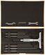 Mitutoyo Digital Depth Micrometer 329-511 DMC100-150DM with 6 Rods Digimatic
