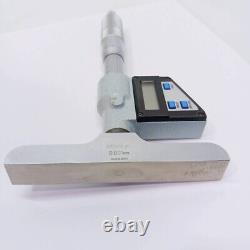 Mitutoyo Digital Depth Micrometer 329-511 DMC100-150DM with 6 Rods Digimatic