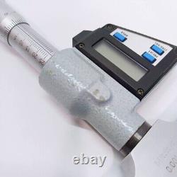 Mitutoyo Digital Depth Micrometer 329-511 DMC100-150DM with 6 Rods Digimatic