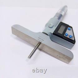 Mitutoyo Digital Depth Micrometer 329-511 DMC100-150DM with 6 Rods Digimatic