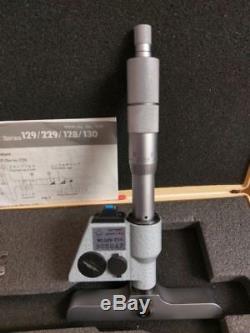 Mitutoyo Digital Depth Micrometer 329-711, 0-6.00005, With Case And Rods