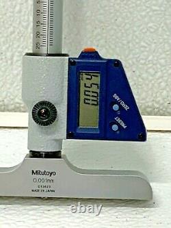 Mitutoyo Digital Depth Micrometer Set 329-511-30 withRods 21D