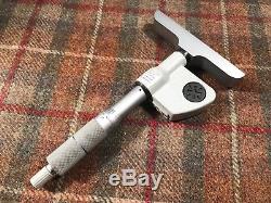 Mitutoyo Digital Depth Micrometer Tool Used Current Calibration Nice! No Rods