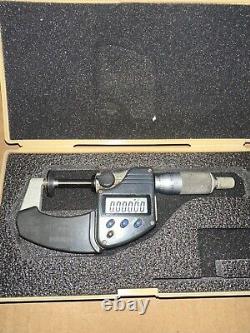 Mitutoyo Digital Disc Micrometer 0-1.00005