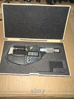 Mitutoyo Digital Disc Micrometer 0-1.00005