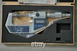 Mitutoyo Digital Disc Micrometer 0-1 Inch, 369-711-30, Non-rotating Spindle