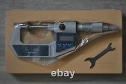 Mitutoyo Digital Disc Micrometer 0-1 Inch, 369-711-30, Non-rotating Spindle