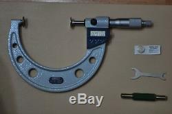 Mitutoyo Digital Disc Micrometer 3-4 Inch, Model 323-714-30