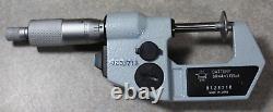 Mitutoyo Digital Disc Micrometer Model 323-711 GMA-1 DM n With Case & Manual