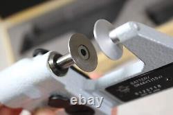 Mitutoyo Digital Disc Micrometer Model 323-711 GMA-1 DM n With Case & Manual