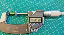 Mitutoyo Digital Disk Micrometer 323-351-30 GMA-2MX Calibrated