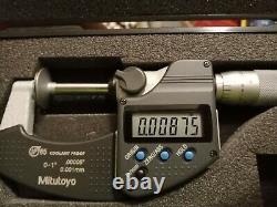 Mitutoyo Digital Disk Micrometer Ip65